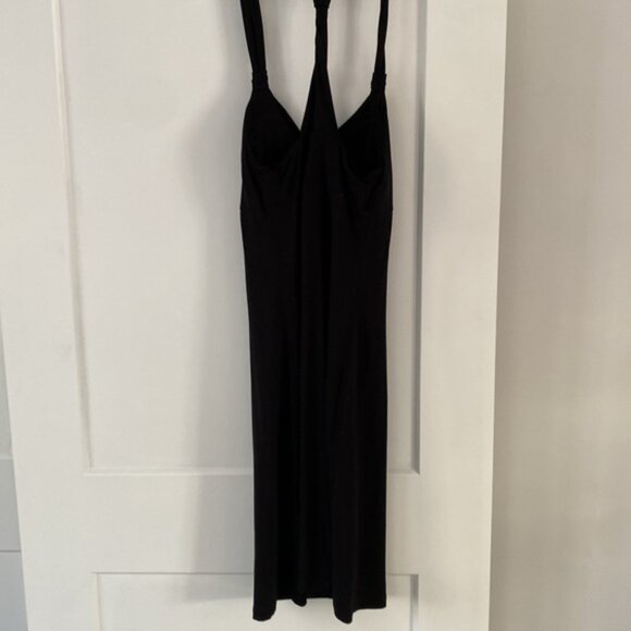 DAKINI black beach athletic sundress twisted back M - Picture 3 of 3
